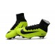 New 2017 Nike Mercurial Superfly V FG Soccer Cleats Yellow Black
