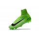 New 2017 Nike Mercurial Superfly V FG Soccer Cleats Green Black