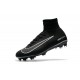 New 2017 Nike Mercurial Superfly V FG Soccer Cleats Black Dark Grey