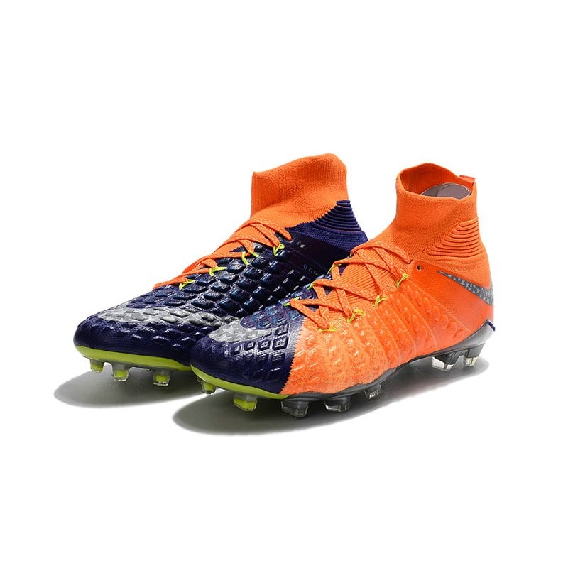 blue and orange nike hypervenom