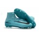 Nike Mercurial Superfly V FG News Top Soccer Cleats Blue Black