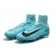Nike Mercurial Superfly V FG News Top Soccer Cleats Blue Black