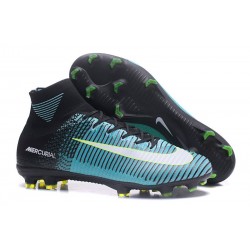 Nike Mercurial Superfly V FG News Top Soccer Cleats Blue Yellow White