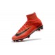 Nike High Top Mercurial Superfly V 5 FG ACC Boot Red Black