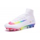 Nike High Top Mercurial Superfly V 5 FG ACC Boot White Rainbow