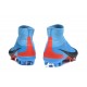 Nike High Top Mercurial Superfly 5 FG ACC Boot Blue Black Red