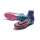 Nike High Top Mercurial Superfly 5 FG ACC Boot Blue Pink Black