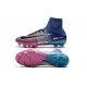 Nike High Top Mercurial Superfly 5 FG ACC Boot Blue Pink Black