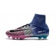 Nike High Top Mercurial Superfly 5 FG ACC Boot Blue Pink Black