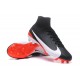 New Mens Nike Mercurial Superfly V FG Cleats Black White Red