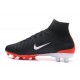 New Mens Nike Mercurial Superfly V FG Cleats Black White Red