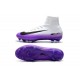 New Mens Nike Mercurial Superfly V FG Cleats White Purple