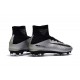 New Mens Nike Mercurial Superfly V FG Cleats Silver Black