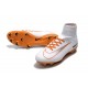 Nike Mercurial Superfly 5 FG ACC Soccer Boots - White Orange