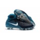 Nike Magista Obra II FG ACC Soccer Cleats Black Blue
