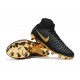 Nike Magista Obra II FG ACC Soccer Cleats Black Gold