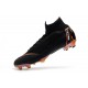 New Nike Mercurial Superfly 6 Elite FG Cleats - Black Orange