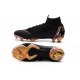 New Nike Mercurial Superfly 6 Elite FG Cleats - Black Orange