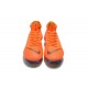 New Nike Mercurial Superfly 6 Elite FG Cleats - Orange Black