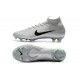 New Nike Mercurial Superfly 6 Elite FG Cleats - Silver Black