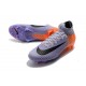 New Nike Mercurial Superfly 6 Elite FG Cleats - Purple Orange