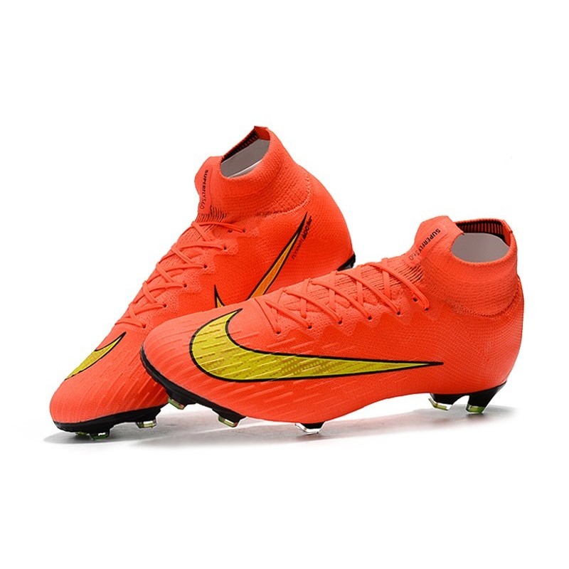 nike mercurial boots orange