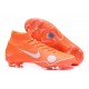 Nike & Off White Mercurial Superfly 6 FG Football Boots - Orange