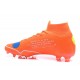 Nike & Off White Mercurial Superfly 6 FG Football Boots - Orange