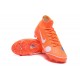 Nike & Off White Mercurial Superfly 6 FG Football Boots - Orange