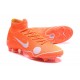 Nike & Off White Mercurial Superfly 6 FG Football Boots - Orange
