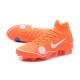 Nike & Off White Mercurial Superfly 6 FG Football Boots - Orange