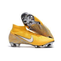 Neymar Nike Mercurial Superfly 360 Elite FG Football Boots - Yellow White