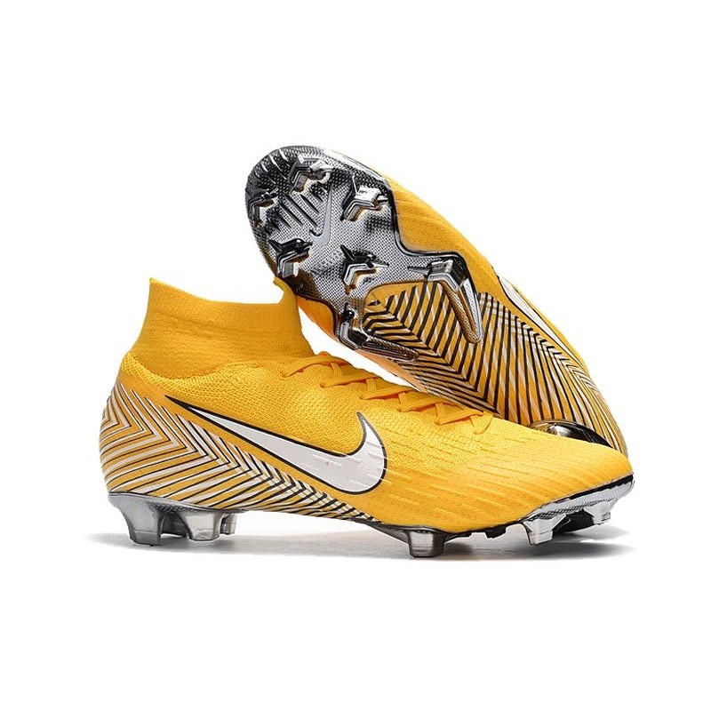 neymar boots yellow