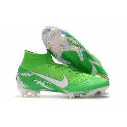 Nike Mercurial Superfly 360 Elite FG Football Boots - Green White