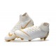 Nike Mercurial Superfly VI Elite FG Soccer Shoes - White Gold