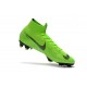 Nike Mercurial Superfly 6 Elite FG Football Cleat - Green Black