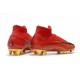 Nike Mercurial Superfly 6 Elite FG Football Cleat - Red Golden