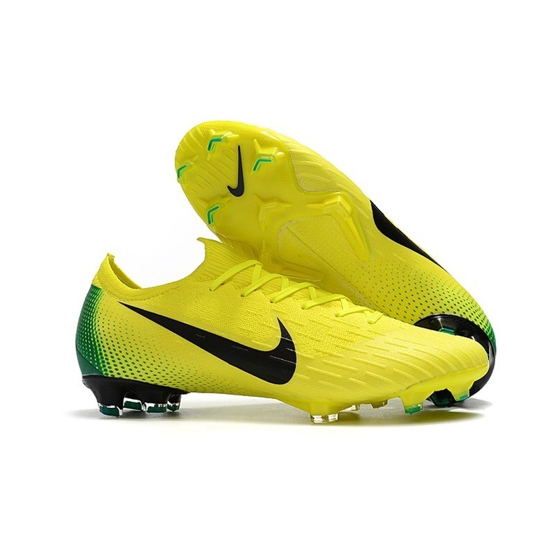 nike yellow black football boots