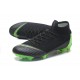 Nike Mercurial Superfly 6 Elite FG Football Cleat - Black Green