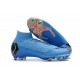 Nike Mercurial Superfly 6 Elite FG Football Cleat - Blue Black