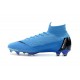 Nike Mercurial Superfly 6 Elite FG Football Cleat - Blue Black