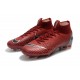 Nike Mercurial Superfly 6 Elite FG Football Cleat - Crimson Black