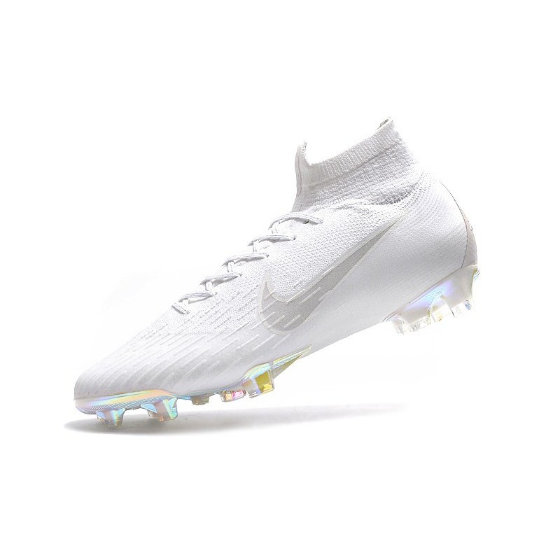 nike mercurial superfly vi 360 elite fg total white