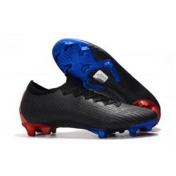 Nike Mercurial Vapor XII Elite FG New Soccer Boots - Black Blue