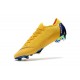 Nike Mercurial Vapor XII Elite FG New Soccer Boots - Yellow Blue