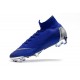 Nike Mercurial Superfly VI Elite ACC FG Boots - Blue Silver