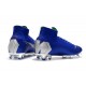Nike Mercurial Superfly VI Elite ACC FG Boots - Blue Silver