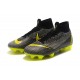 Nike Mercurial Superfly VI Elite ACC FG Boots - Dark Gray Yellow
