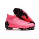 Nike Mercurial Superfly 6 Elite DF FG Soccer Cleats - Pink Black