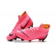 Nike Mercurial Superfly 6 Elite DF FG Soccer Cleats - Pink Black